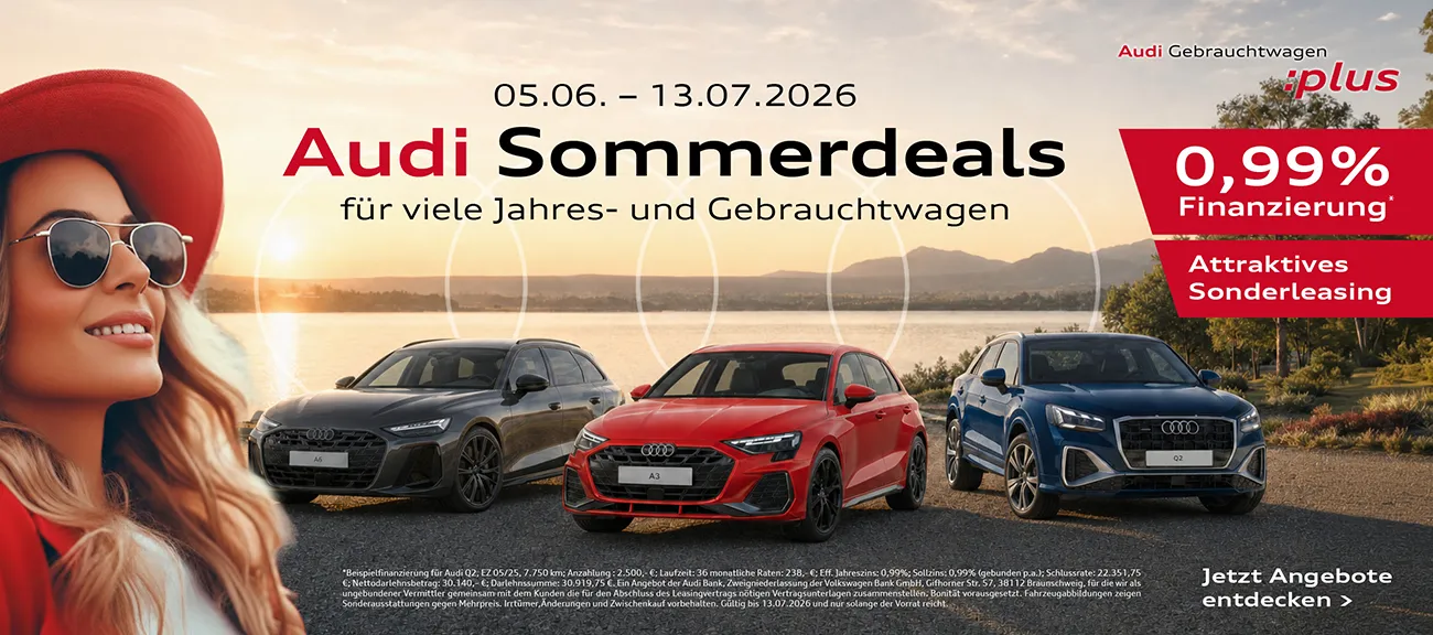 Audi GW+ Wochen Q3-2026