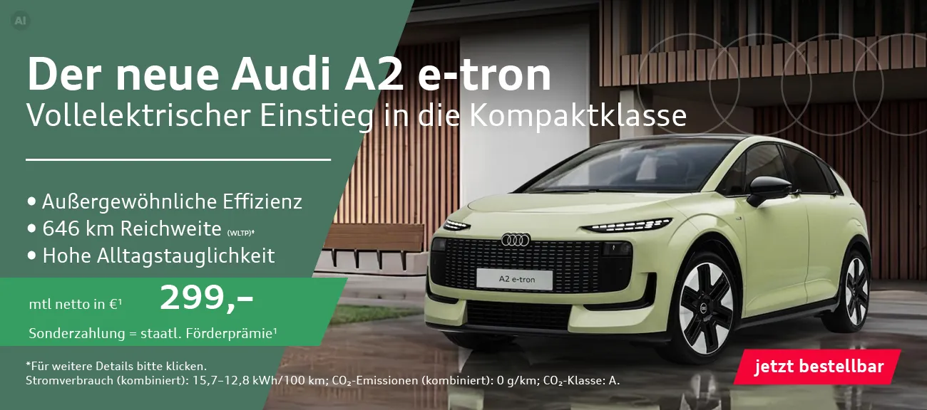 Der neue Audi A2 e-tron