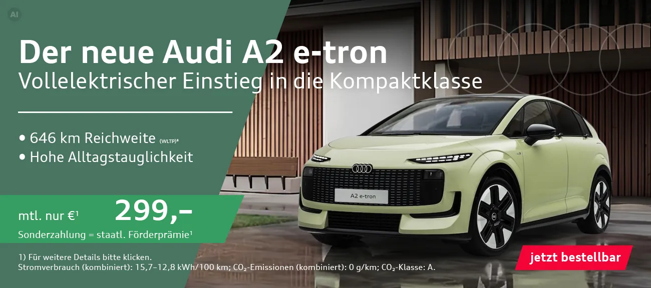 Der neue Audi A2 e-tron