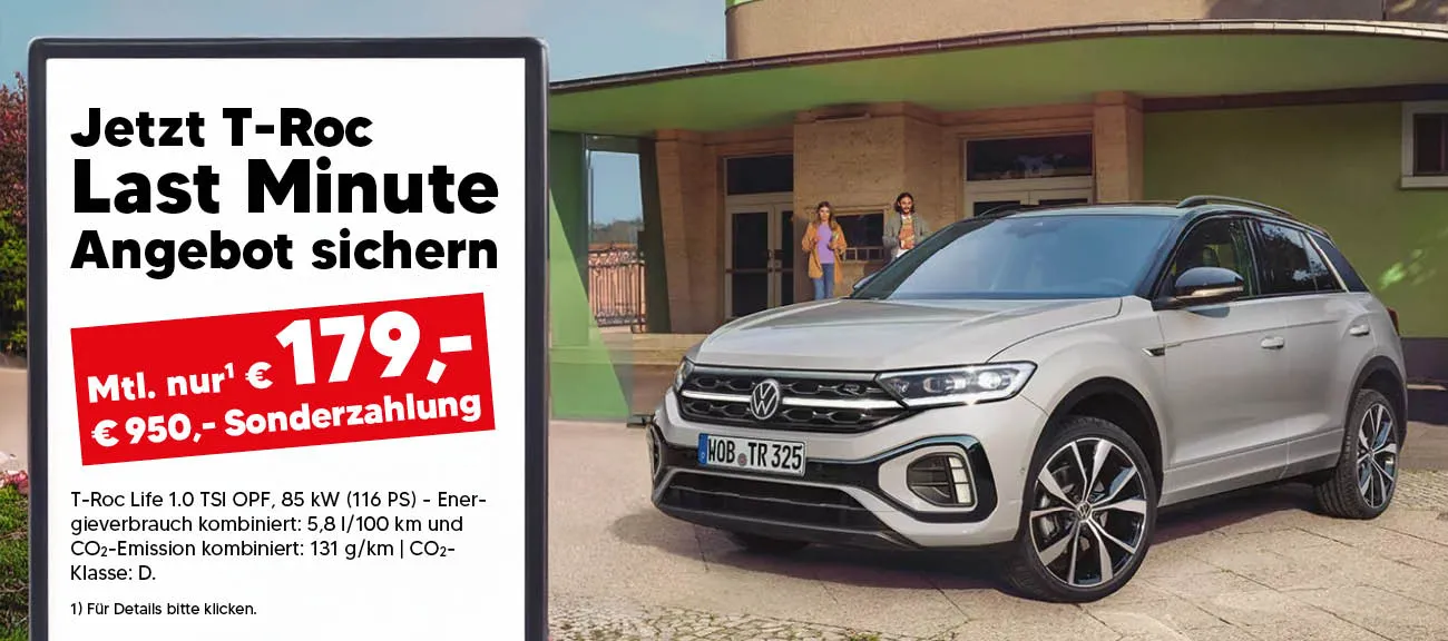 Slider T-Roc Top Leasing