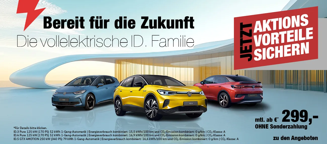 VW ID. Sonderleasing Aktion Q2