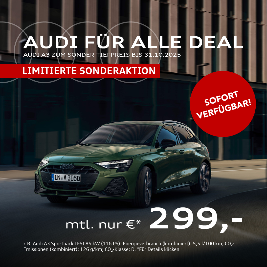 Audi für alle Deal