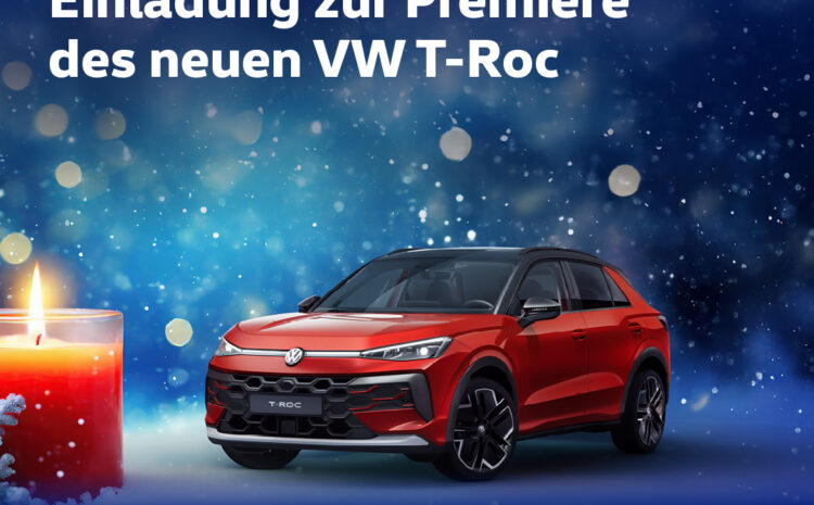  Die VW T-Roc Premiere