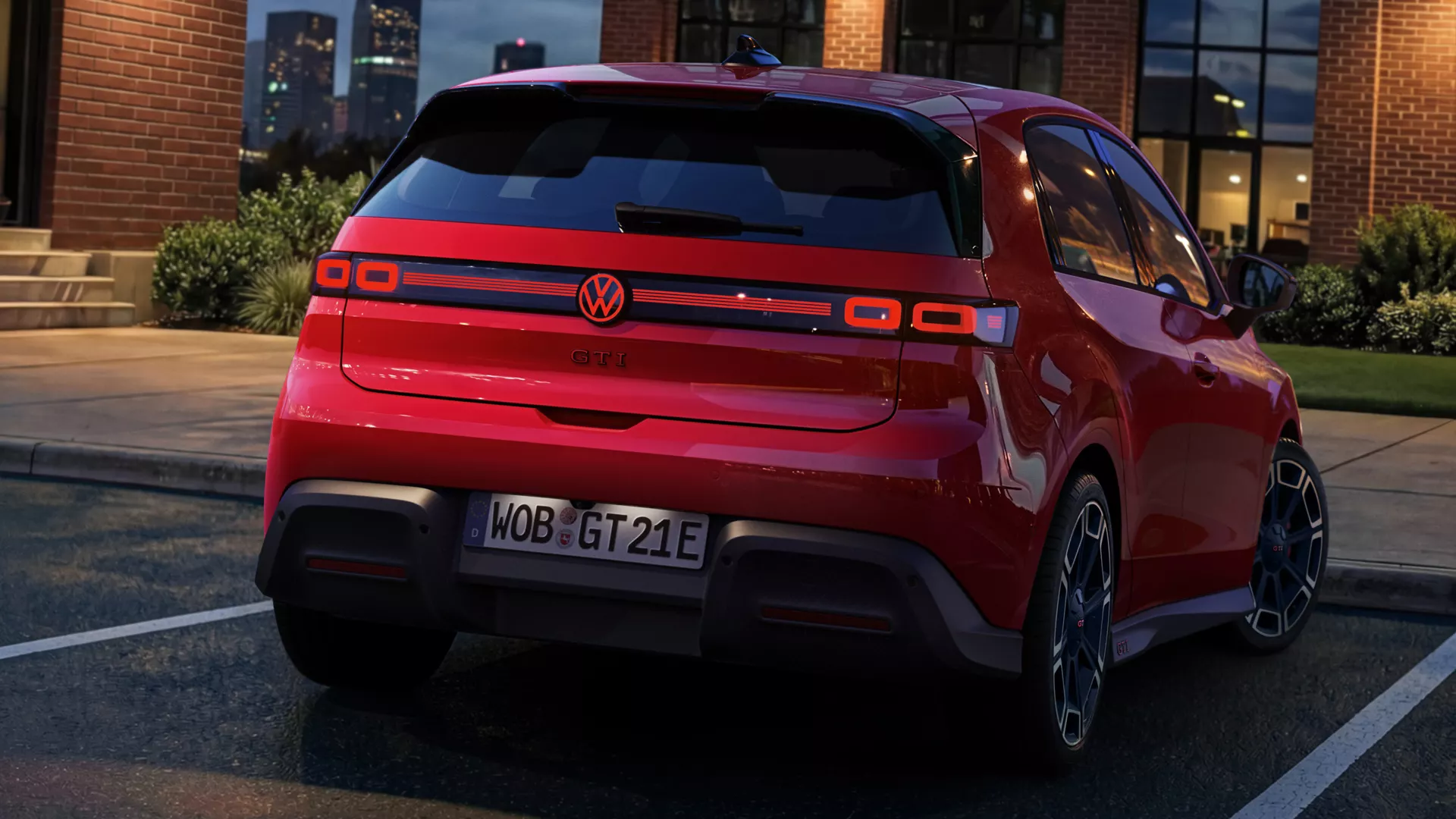 VW ID. Polo GTI Heckansicht