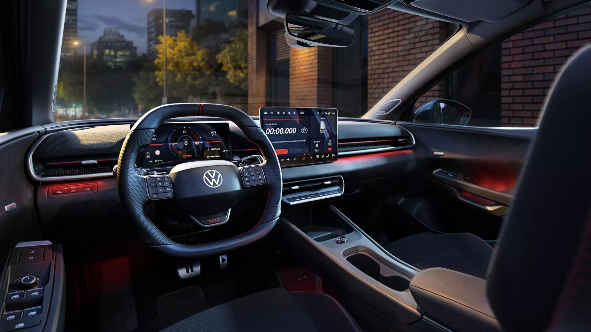 VW ID. Polo GTI Innenraum Lenkrad