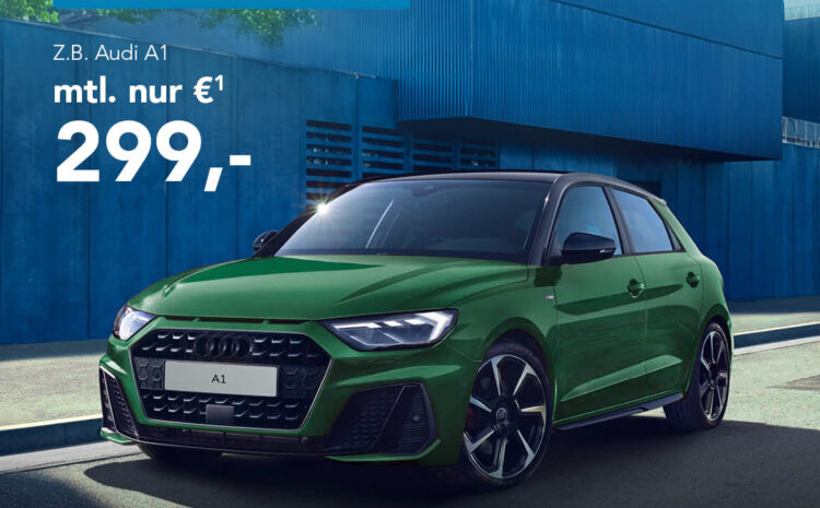  Abverkauf Audi A1 Neuwagen