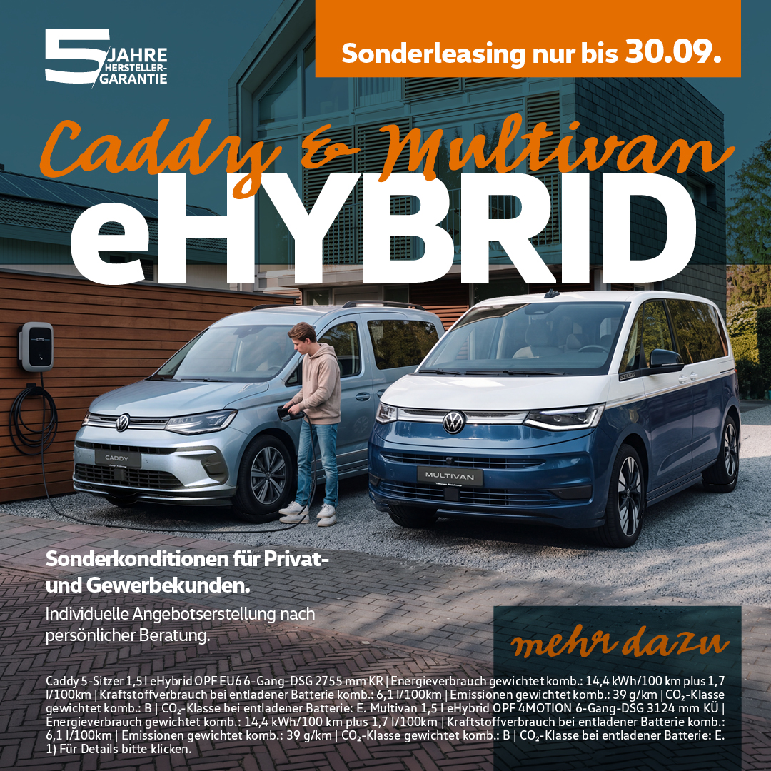 BB Multivan + Caddy eHybrid