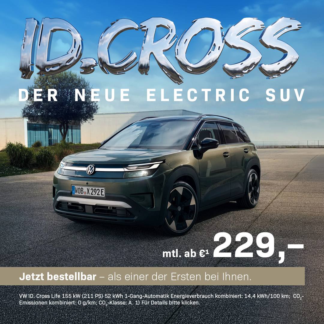 der neue VW ID CROSS