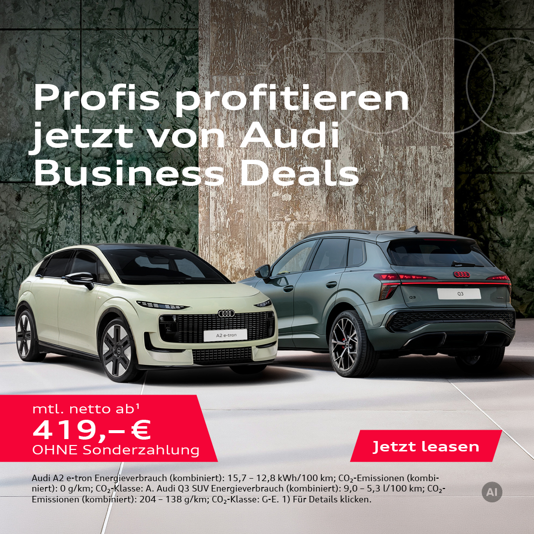Audi Gewerbe Deals