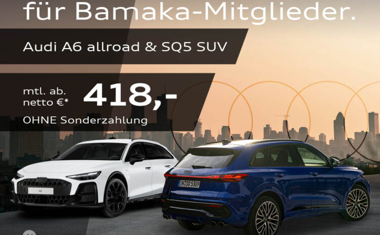  Sonderkonditionen für BAMAKA-Mitglieder